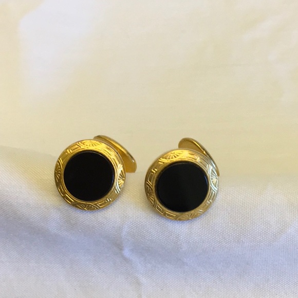 Other - Black & Gold color Cuff Links